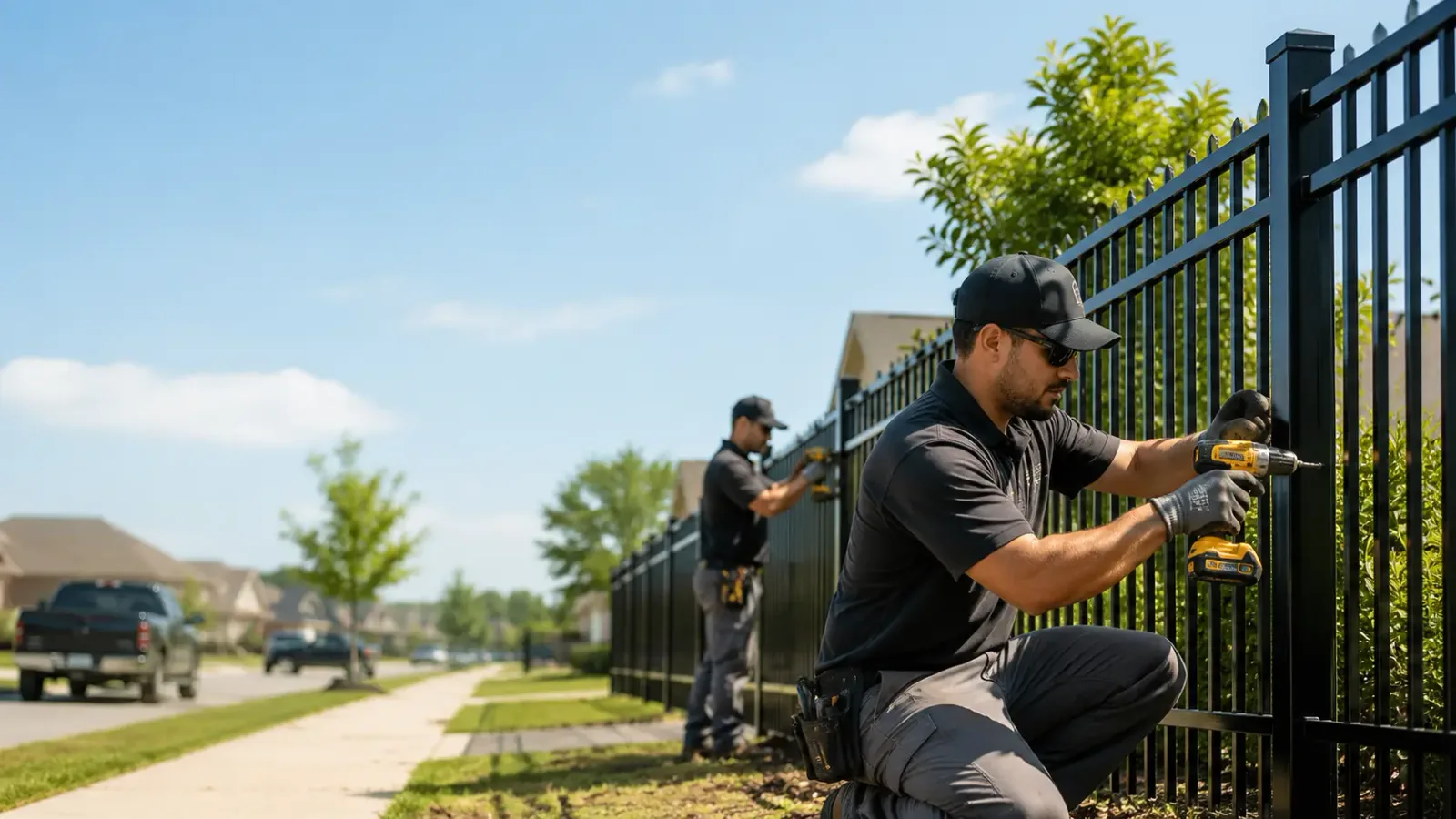 Metal Fence Installation in Beulah, MI